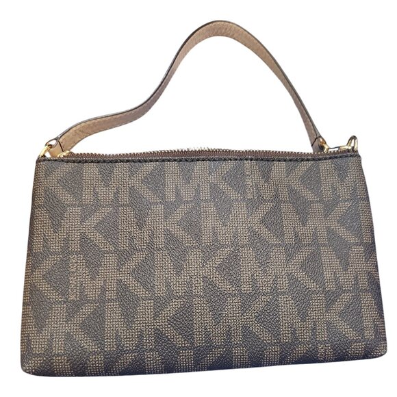 Michael Kors NWOT Jet Set Signature Large Wristlet - Picture 10 of 13